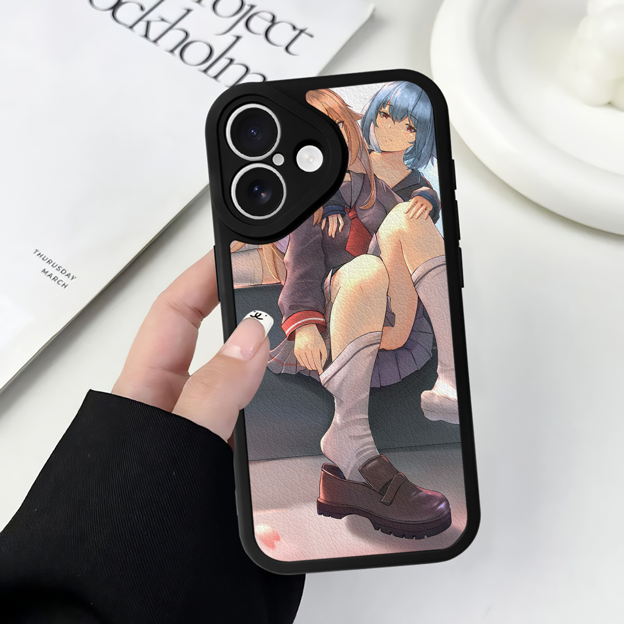 （画像用） EVA 新世紀エヴァンゲリオン 【iPhone 16シリーズ対応】シリコンスマホケース（レザー調） 材質：シリコン